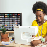 ▶ Dawer Hardware & Craft Plastic Cabinet, Red & Black