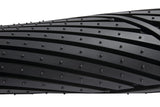 ▶ Tapetes Alfombrillas de PVC de goma sintética, resistentes, universales, de lujo, molduras para todos los climas, se adapta al 95 % de coches, SUV, sedanes y camiones, 4 piezas, negro liso