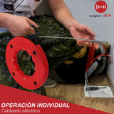 ▶ Guía jalacables de acero Cinta de Pescado de 30 m en con Diseño Optimizado de La Carcasa, , Carreras Cortas y Medición de Conductos, Diseño ligero, Facil de transportar