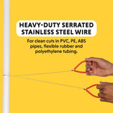 ▶ GENERAL TOOLS & INSTRUMENTS PVC Pipe Cable Saw