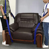 ▶ Correas para Cargar Levantar Mover Muebles Móviles,Correas de Seguridad para Muebles de Ajustable para Refrigerador,Lavadora,Sofá,Correa de Transporte de Electrodomésticos (Azul)
