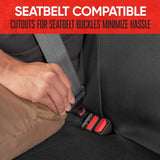 ▶ Funda de Asiento Trasero de Neopreno Acolchada para Coche, Protector de Asiento Trasero Ideal para niños y Perros, Cubierta Interior para Auto, camión, Furgoneta, SUV