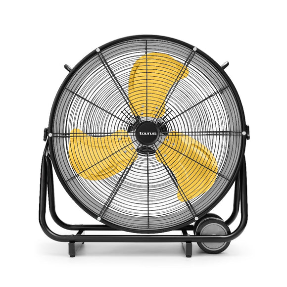 Circulador de aire industrial | 24 pulgadas | 200W | Hélice metálica | Refresca grandes espacios | 3 velocidades | Garantía industrial | Asas y llantas para mayor movilidad