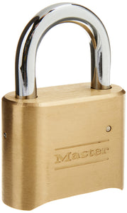 Master Lock Candado, configura tu propia cerradura de combinación, 2 pulgadas de ancho, 175D (paquete de 4)