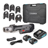 ▶ Herramientas de prensa profesional estándar actualizado con mordazas de prensa Pro opcionales para cobre Viega (mordazas de 1/2 pulgadas, 3/4 pulgadas, 1 1/4 pulgadas, 1 1/2