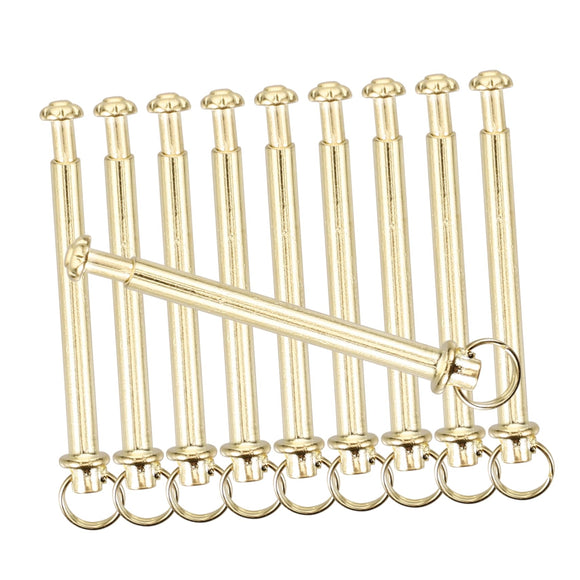 🔩 HOOTNEE 10Juegos Kit de Reparación de Remaches y Tuercas para Ejes de Abanicos Plegables de Sujetadores de Eje Macizo para Ventiladores de Mano Accesorios de Ventilador Manual