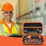 Estuche duro para Klein Tools Disyuntores Finder Probador eléctrico y kit de herramientas 80016 y RT250 GFCI Probador de salida y accesorios Herramientas eléctricas Bolsa organizadora de