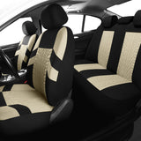 ▶ Fundas de Asiento de automóvil Set Completa, Cubiertas del Asiento Delantero y Cubiertas de Banco traseras divididas para automóvil, Cubiertas de Asiento de Tela Universal para SUV