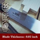 Sierra japonesa de doble filo 210mm - Serrucho de mano profesional Herramientas carpinteria madera