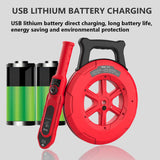 ▶ Buscador de tuberías y cables subterráneos,  Tuberías De Agua, Profundidad De Detección De 40 Cm, Con 7 Sondas Impermeables Y Perilla De Ajuste De Sensibilidad, Cable De Señal De 20/30/40 M, Adecuado Para Tuberías De Pvc,20m