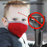 ▶ Termometro Infrarojo, Pistola de Temperatura Láser Digital Sin Contacto, -58 ℉ ~ 1022 ℉ (-50 ℃ ～ 550 ℃), Emisividad Ajustable, con Pantalla LCD para Cocina, BBQ, Congelador, etc.