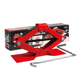 BIG RED Torin - Kit de elevación de tijera para coche, 1.36 toneladas, color rojo