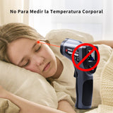 Termómetro infrarrojo, Termómetro Pistola de Temperatura Láser Digital Sin Contacto 50C~550C 58F~1022F) Para uso Industrial, Cocina Detección de Moldes, Ambiente, Temperatura Superficia