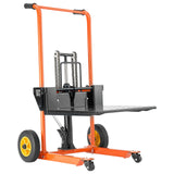 Gato de Material hidráulico, Capacidad de Carga de 450 Libras, Plataforma de Carretilla con Mesa elevadora, Altura máxima de elevación de 35.8 Pulgadas, Carro de Mesa Plegable y