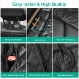 ▶ Cubierta Asiento Coche Perro,Funda Perro Mascota Impermeable y Resistente.Alfombra de Asiento de Estilo Protector Antidesliante,Universal para SUV,Camión,Transportar y Viaje