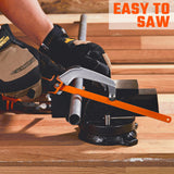 Mini sierra para metales con marco de aluminio