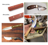 🔩 HAISDA - Remaches de latón para tornillos de corbía, cierres de alfiler, tornillos de mango de cuchillo para bricolaje, paquete de 10 (6 mm)