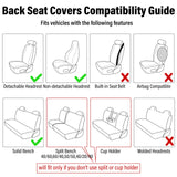 ▶ Fundas de Asiento de Coche Fundas para Asientos Traseros Funda para Volante Correa para Muñeca Posavasos Almohadilla de Reposabrazos Hombros (Estilo Mariposa Clásico)