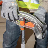 ▶ KLEIN TOOLSDobladora de tubo EMT 1/2" con Angle Setter™ | Doblado rápido y preciso en 10° a 45° | Pedal ancho antideslizante | Dobladora de tubo | Herramientas | Aluminio resistente Klein Tools