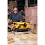 DEWALT Cepillo para Madera 13" (330mm), 3 Navajas, 2 Velocidades, 15 A, DW735