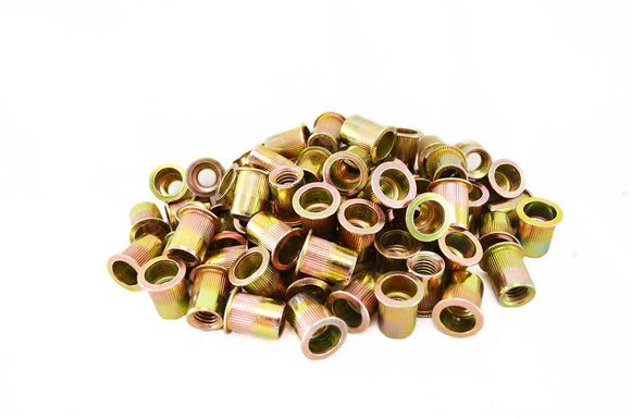 Astro Tools RN10M - 100 tuercas de remache de acero M10 de 10 mm