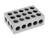WEN 10423 bloques de precisión endurecidos con acero de 3 x 2 x 1 pulgada, paquete de dos