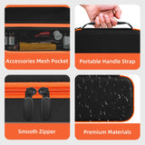 Estuche duro para Klein Tools Disyuntores Finder Probador eléctrico y kit de herramientas 80016 y RT250 GFCI Probador de salida y accesorios Herramientas eléctricas Bolsa organizadora de