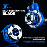 ▶ Roscador de tubo de carraca NPT de 1/4 pulgadas - 1-1/4 pulgadas, enhebrador manual de tubería de carraca portátil, juego de herramientas de enhebrado de tubo portátil con 6