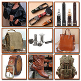 ▶  110 Juegos De Tornillos De Chicago, Remaches De Cuero, Remaches De Tornillo Surtidos M5, Tornillos De Encuadernación De Chicago Para Decorar Y Reparar, Artesanía De Cuero, Cinturón, Bolso, Zap