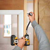 Accesorio de ángulo recto, eje flexible, accesorio de taladro, 12 pulgadas DEWALT