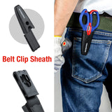 Tijeras de acero inoxidable, tijeras de electricista profesional de 6.4 pulgadas con pelacables para cable suave (no aptas para uso en buceo) WORKPRO -