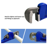 ▶ Juego de 4 Llaves Ajustables para Tubería de 8 pulgadas, 10 pulgadas, 12 pulgadas, 14 pulgadas, Llaves Para Tubo