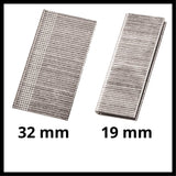 ▶ Clavadora Solo Power X-Change (Li-Ion, 18 V, grapadora y pistola de clavos, máx. 20 disparos por minuto, incluye 300 clavos, incluye 300 pinzas, sin batería, sin cargador) Einhell