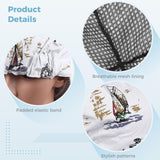 ▶ 4 tapas de soldadura, sombreros de soldadura de algodón, tapas de soldador con forro de malla que absorbe el sudor, sombreros de soldadura transpirables con anillo elástico para soldadores, electricistas, trabajadores de centrales eléctricas