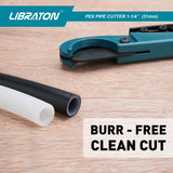 Cortador de tubos, Herramientas de corte de tubos para Mangueras y Plástico de PEX, delgado PVC, PPR Libraton Cortador PEX, 0-31mm Cortatubos PEX,