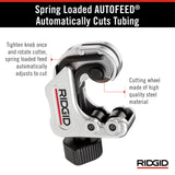 Cortador de tubos de cobre, aluminio, latón y plástico modelo 118 RIDGID