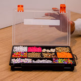 ▶ Organizador con 11 compartimentos, 9"