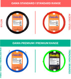 ▶ Guía jalacables | Abrazaderas fijas | monofilamento | Nailon | Color Negro | diámetro 3 mm | 5 Metros