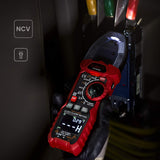 ▶ Digital Pinza Amperimétrica Profesional para medir 1000A CA/CC Amperios y Tensión, Amperímetro Autorango con Ture-RMS, InRush, VFD para Capacitancia, Resistencia, Diodos, Bateria, NCV