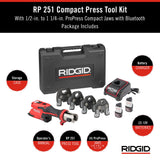 ▶ Soporte para tubería con mordazas ProPress (1/2"-1 1/4") RIDGID