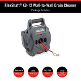 Máquina de limpieza de drenaje profesional de pared a pared, limpiador de drenaje compacto para tuberías de 1-1/4" a 2"