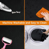 ▶ Protector de cajuela de auto, antideslizante, impermeable, para asiento trasero de perro, duradera, lavable, universal, para auto, camión, SUV (negro)