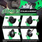 ▶  Esmeriladora Angular De 9600RPM - Herramientas De Amoladora Angular De Potencia De 20 V,Molinillo Inalámbrico De Iones De Litio M18 Con Protector Resistente a Explosiones