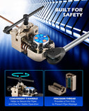 ▶ Herramientas de abocinamiento de línea de freno, juego de herramientas de abocinamiento de 45 y 37 grados, kit de herramientas de abocinamiento de doble burbuja para líneas