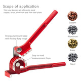 ▶ Dobladora para Tubo de 0 a 180 Grados para 1/4" 5/16" 3/8" Tubo