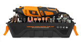 WEN 23190 - Herramienta giratoria de agarre constante de velocidad variable de 1,3 amperios con kit de accesorios de 190 piezas, eje flexible y estuche de transporte, multicolor