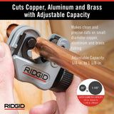 Cortador de tubos de cobre, aluminio, latón y plástico modelo 118 RIDGID