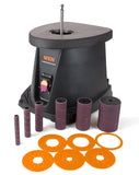 WEN 6510T Lijadora oscilante de husillo de 3,5 amperios, Negro