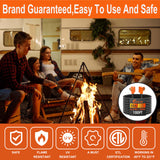 ▶ Cable de extensión para vehículos recreativos de 100 pies y 50 amperios para exteriores con mango de agarre, 125/250V, 12500W, 4 puntas, resistente calibre 6/3+8/1 STW, NEMA 14-50P a 14-50R