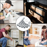 🔩 Juego de 1080 tornillos y tuercas y arandelas, juego de tornillos métricos M4 M3 M2 de acero inoxidable, juego de tornillos de cabeza hexagonal de acero inoxidable, surtido de tornillos de máquina